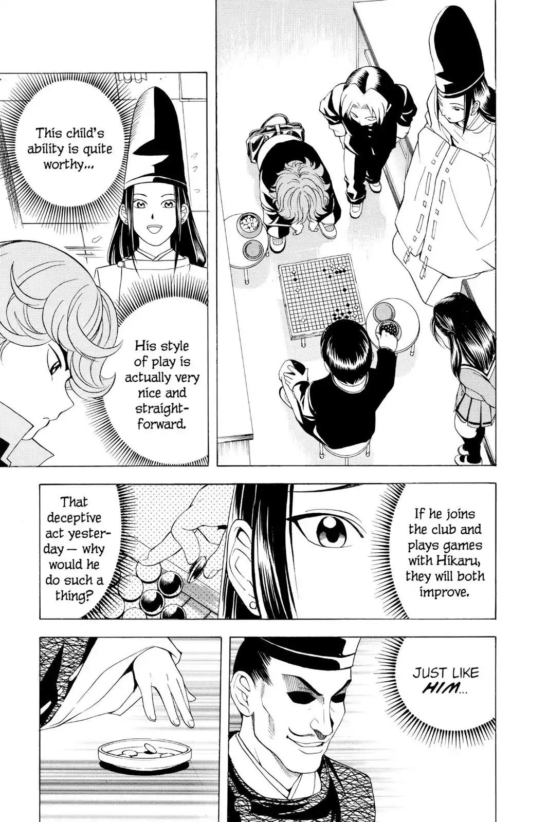 Hikaru no Go Chapter 20 page 9 - Chapter 20: The Third Member