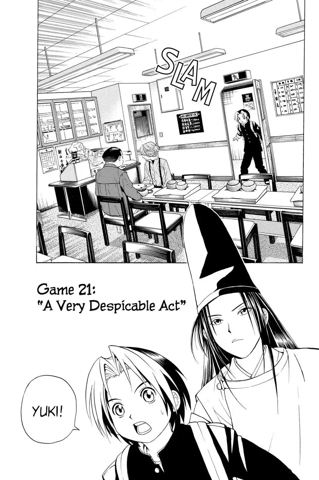 Hikaru no Go Chapter 21 page 1 - Chapter 21: A Very Despicable Act