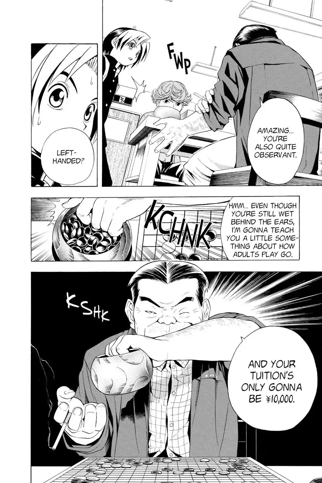 Hikaru no Go Chapter 21 page 12 - Chapter 21: A Very Despicable Act