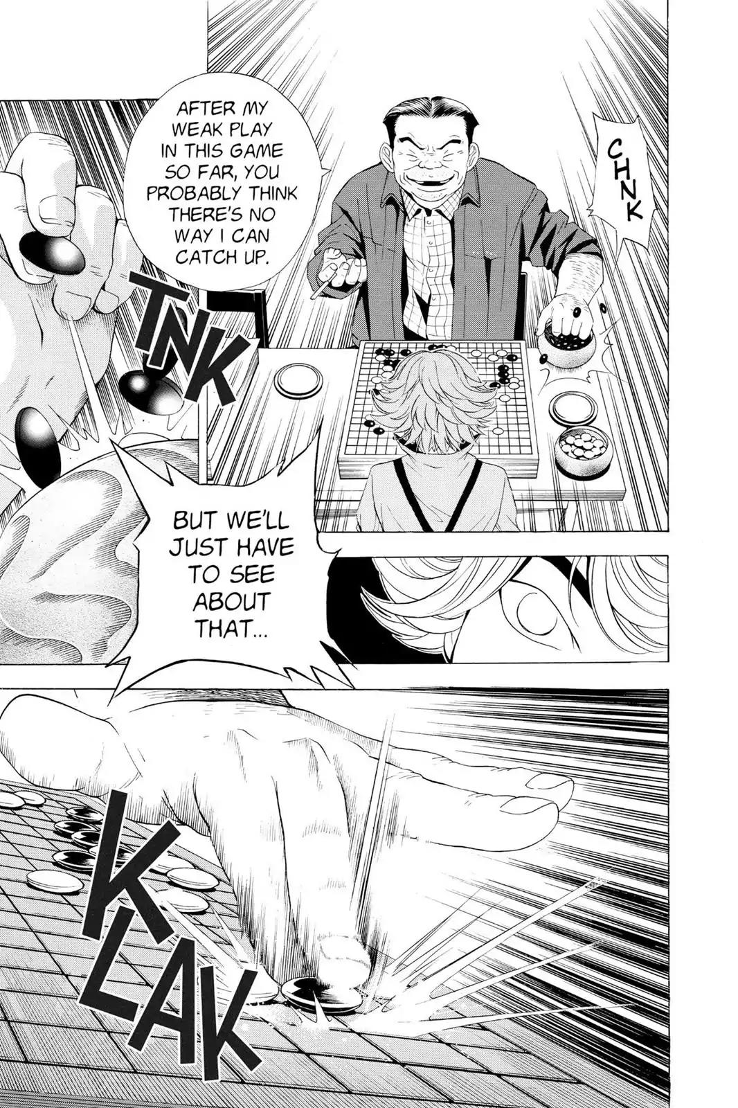 Hikaru no Go Chapter 21 page 13 - Chapter 21: A Very Despicable Act