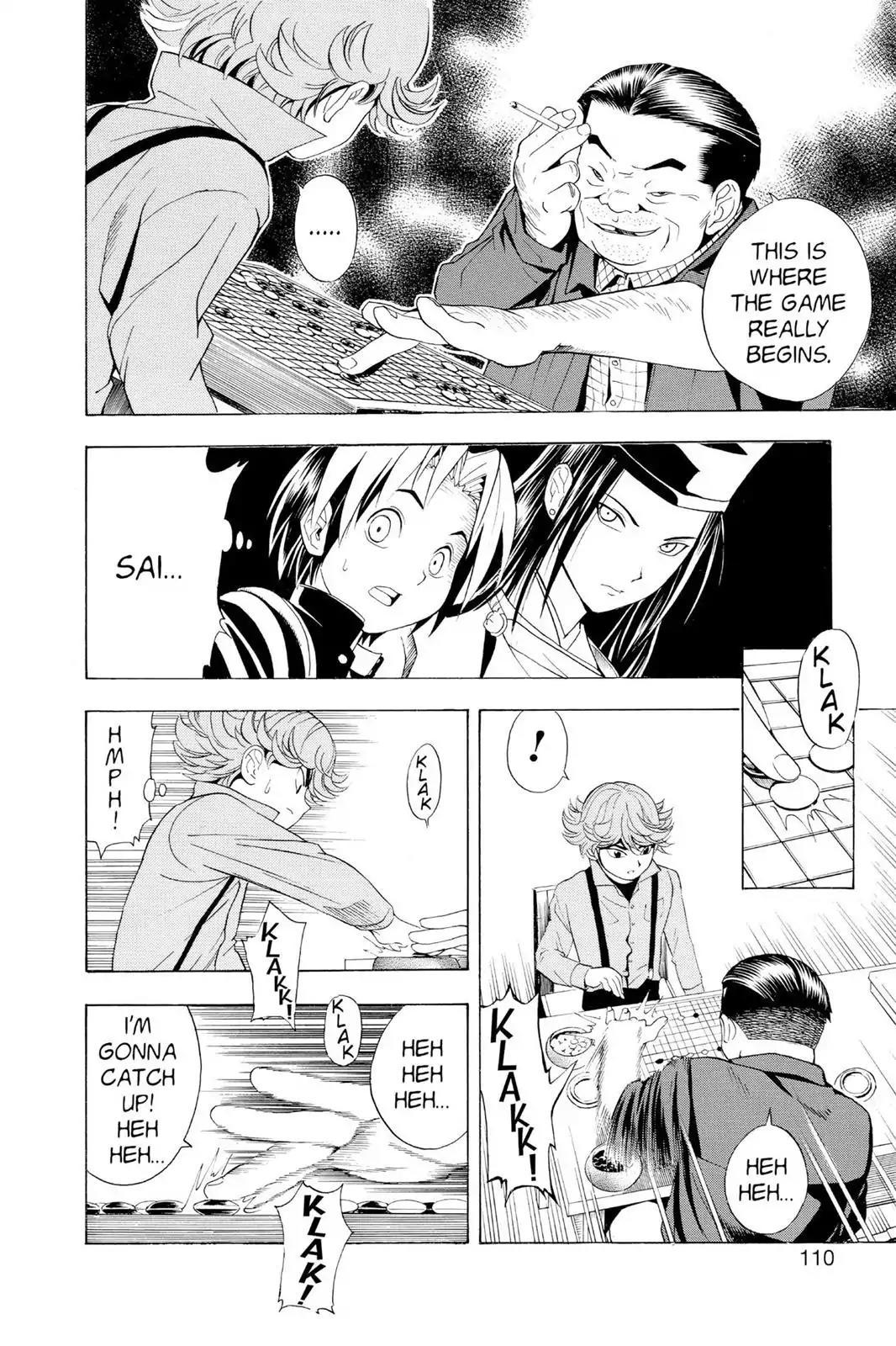 Hikaru no Go Chapter 21 page 14 - Chapter 21: A Very Despicable Act