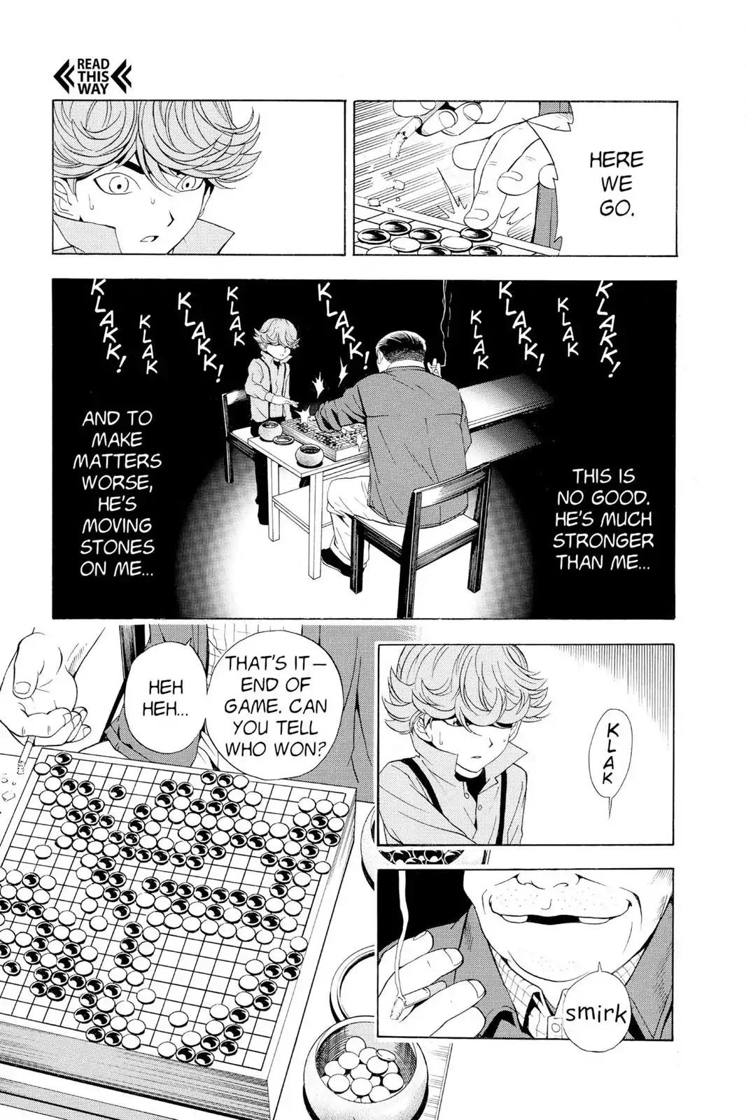 Hikaru no Go Chapter 21 page 17 - Chapter 21: A Very Despicable Act