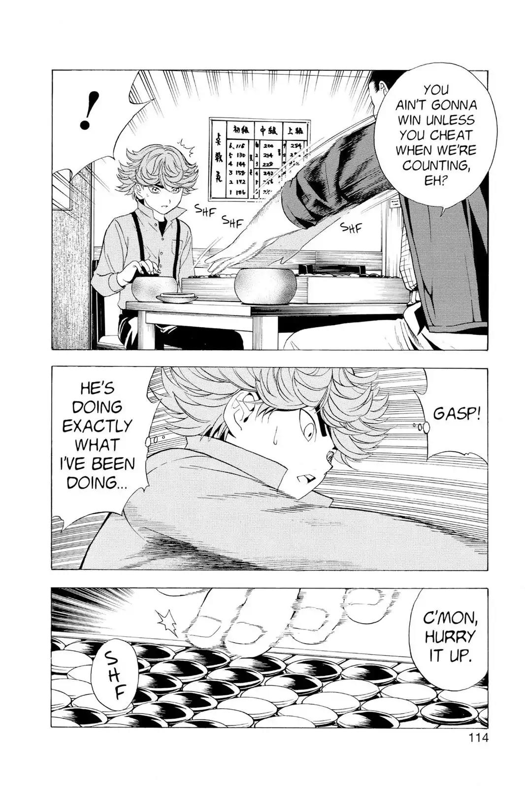 Hikaru no Go Chapter 21 page 18 - Chapter 21: A Very Despicable Act