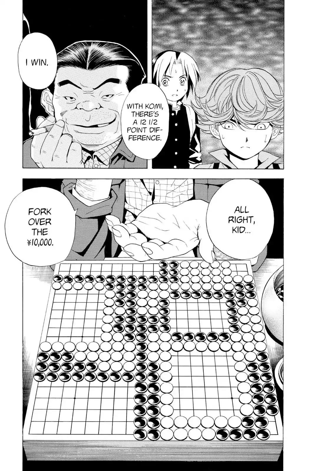 Hikaru no Go Chapter 21 page 19 - Chapter 21: A Very Despicable Act