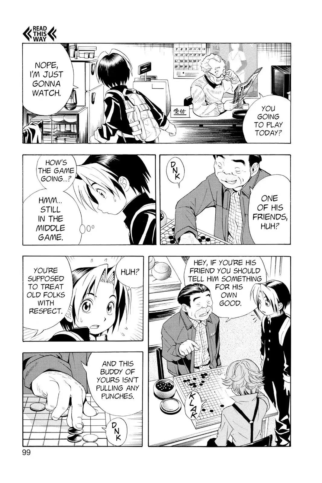 Hikaru no Go Chapter 21 page 3 - Chapter 21: A Very Despicable Act