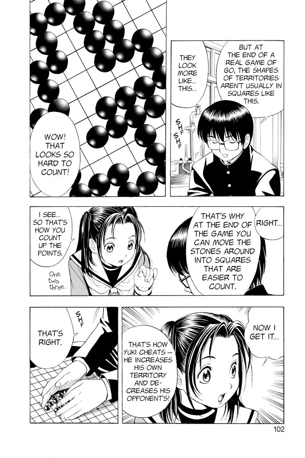 Hikaru no Go Chapter 21 page 6 - Chapter 21: A Very Despicable Act