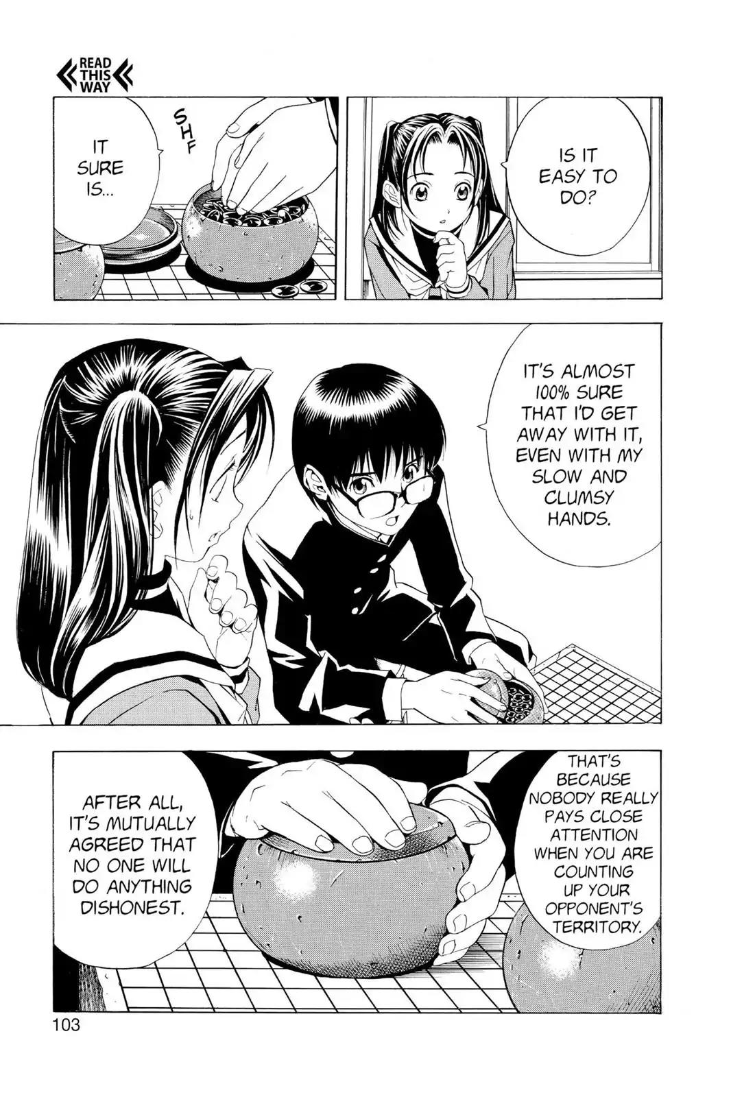 Hikaru no Go Chapter 21 page 7 - Chapter 21: A Very Despicable Act