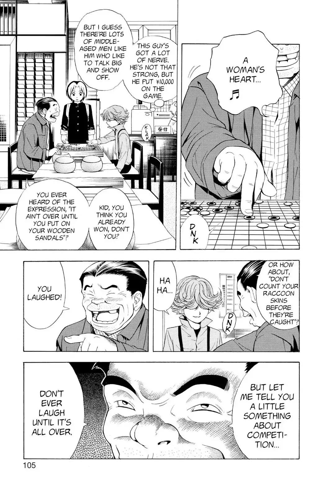 Hikaru no Go Chapter 21 page 9 - Chapter 21: A Very Despicable Act