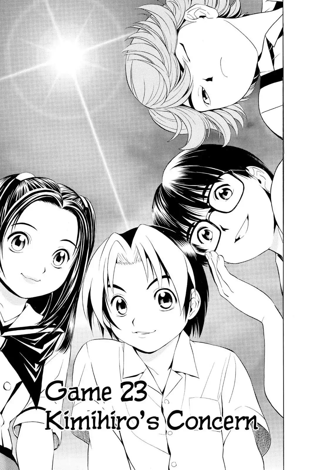 Hikaru no Go Chapter 23 page 1 - Chapter 23: Kimihiro's Concern