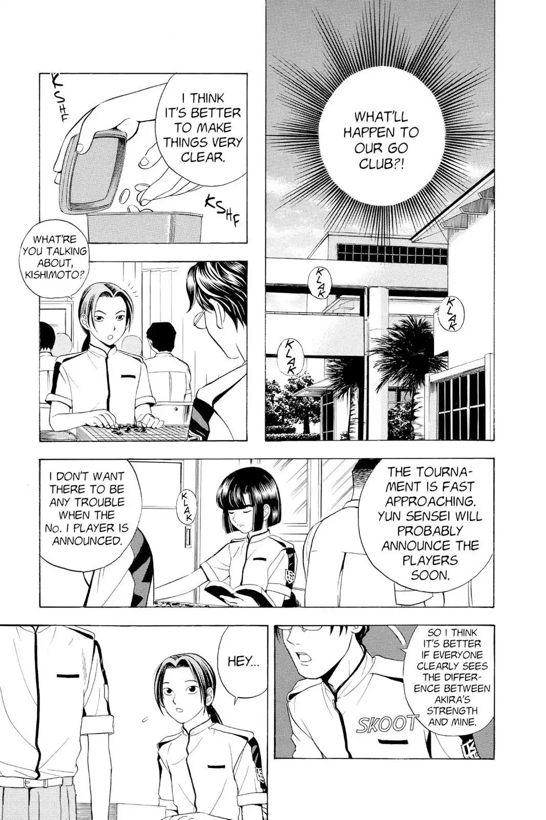 Hikaru no Go Chapter 23 page 11 - Chapter 23: Kimihiro's Concern