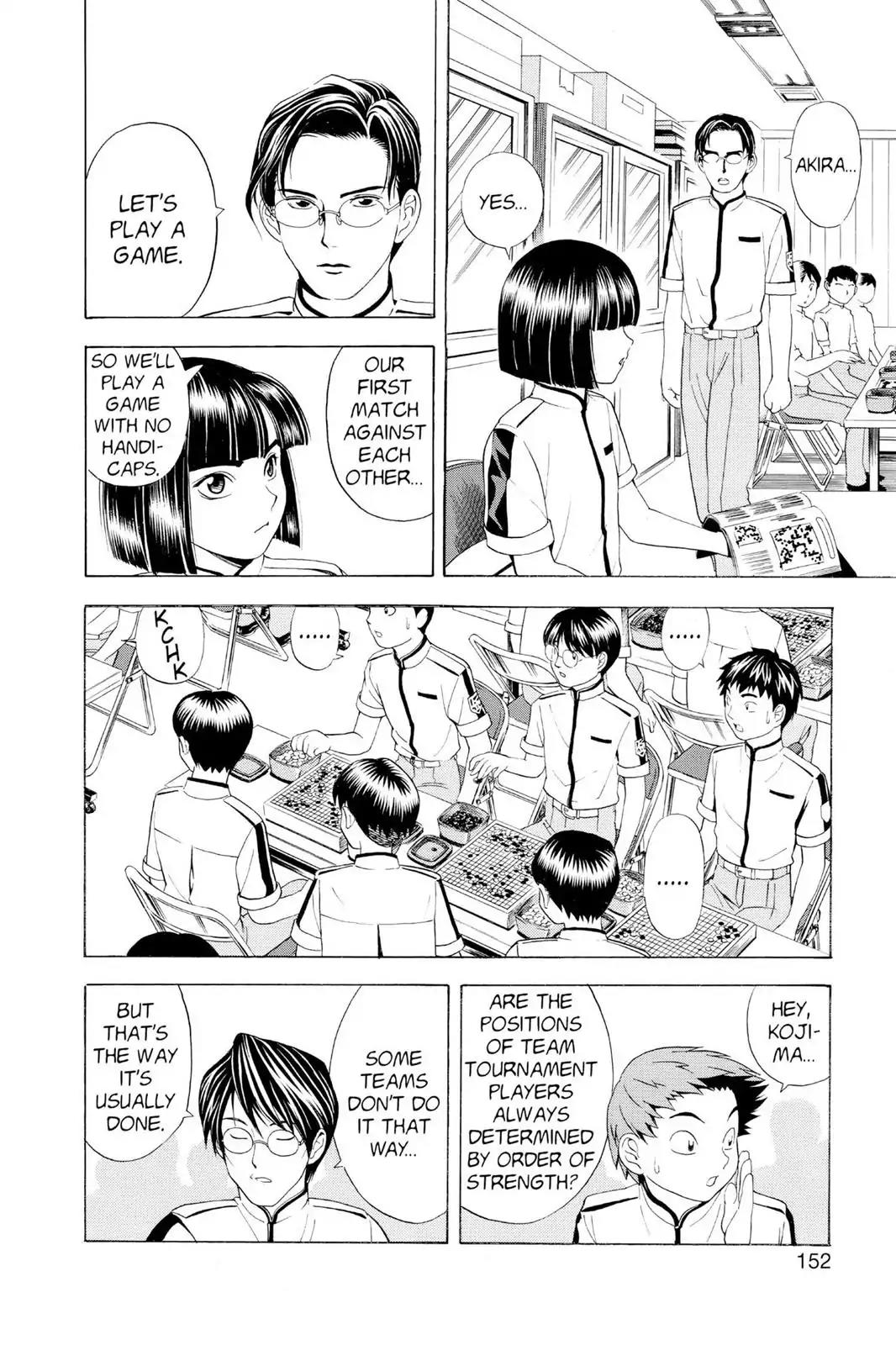 Hikaru no Go Chapter 23 page 12 - Chapter 23: Kimihiro's Concern