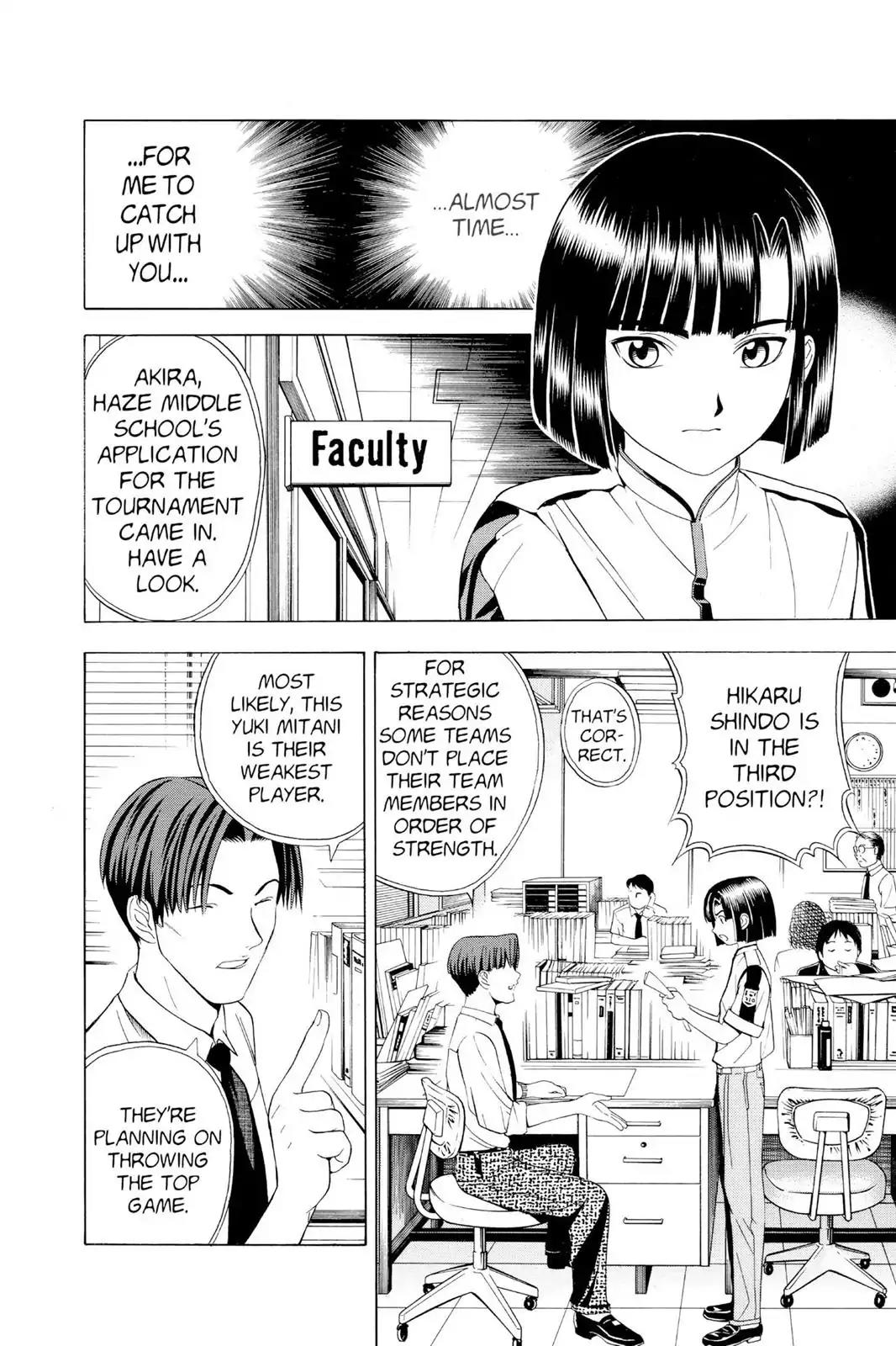 Hikaru no Go Chapter 23 page 14 - Chapter 23: Kimihiro's Concern