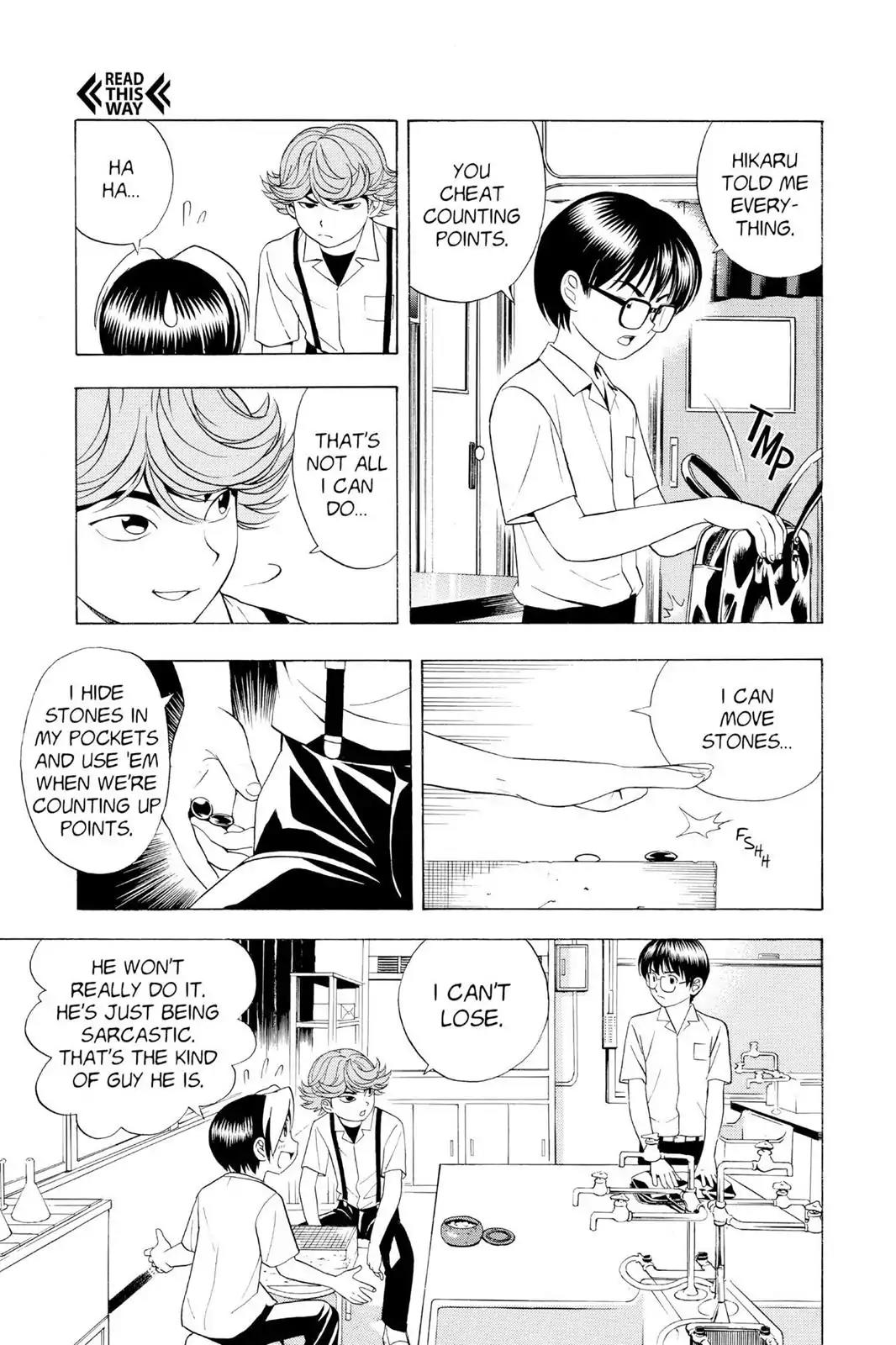 Hikaru no Go Chapter 23 page 5 - Chapter 23: Kimihiro's Concern
