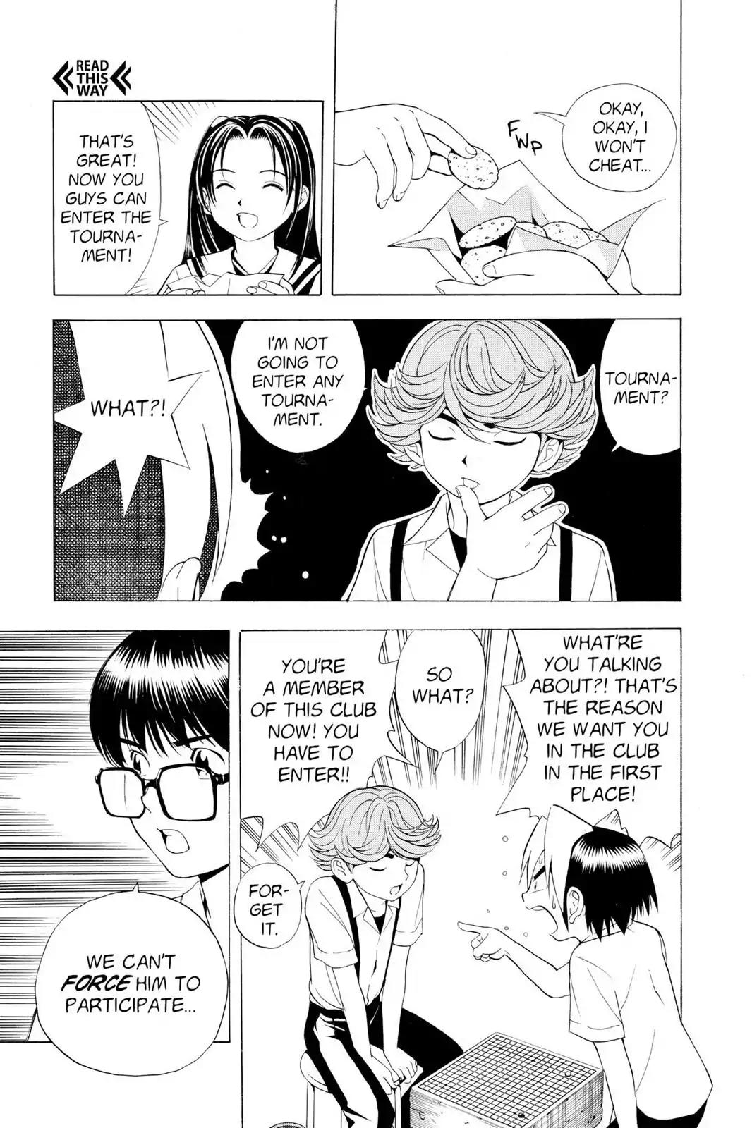 Hikaru no Go Chapter 23 page 7 - Chapter 23: Kimihiro's Concern