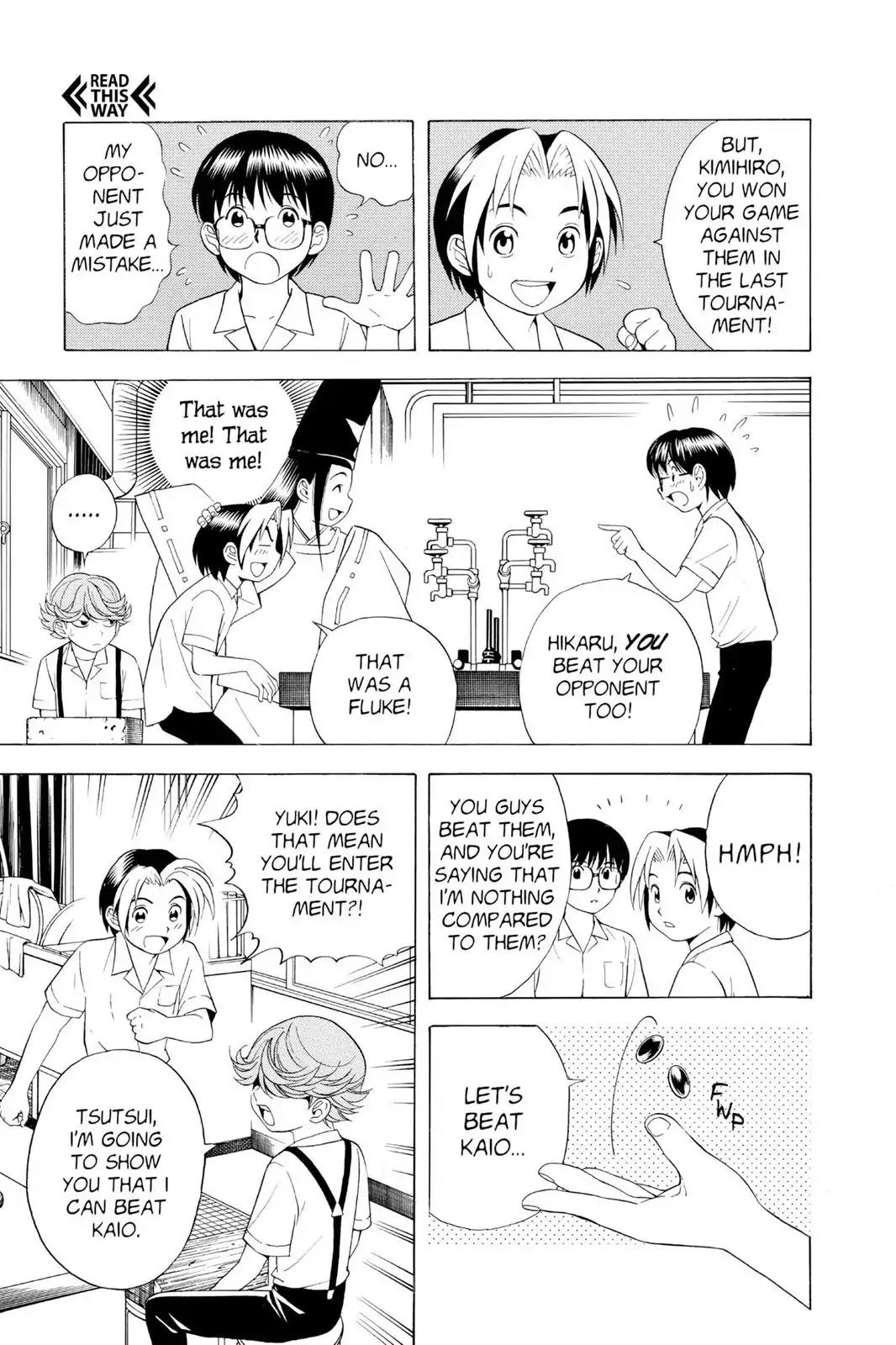 Hikaru no Go Chapter 23 page 9 - Chapter 23: Kimihiro's Concern