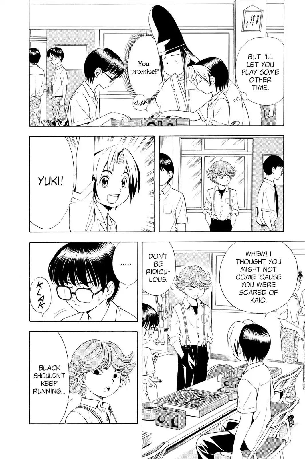 Hikaru no Go Chapter 24 page 10 - Chapter 24: Kaio's Third