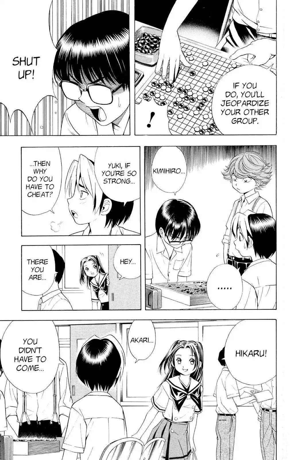 Hikaru no Go Chapter 24 page 11 - Chapter 24: Kaio's Third