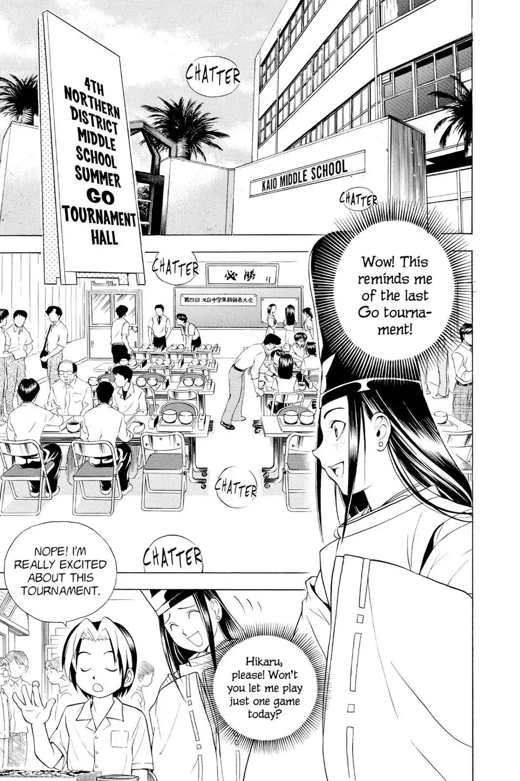 Hikaru no Go Chapter 24 page 9 - Chapter 24: Kaio's Third