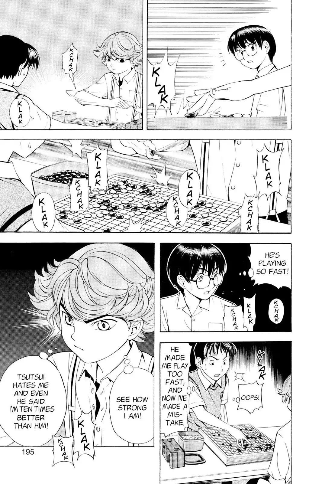 Hikaru no Go Chapter 25 page 13 - Chapter 25: Preliminary Scrimmage