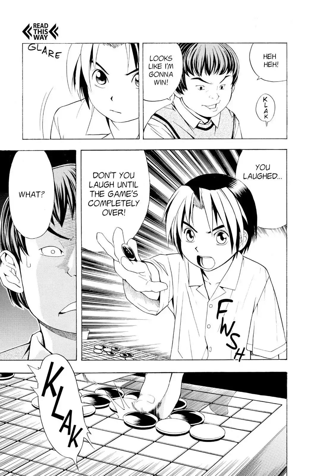 Hikaru no Go Chapter 25 page 19 - Chapter 25: Preliminary Scrimmage