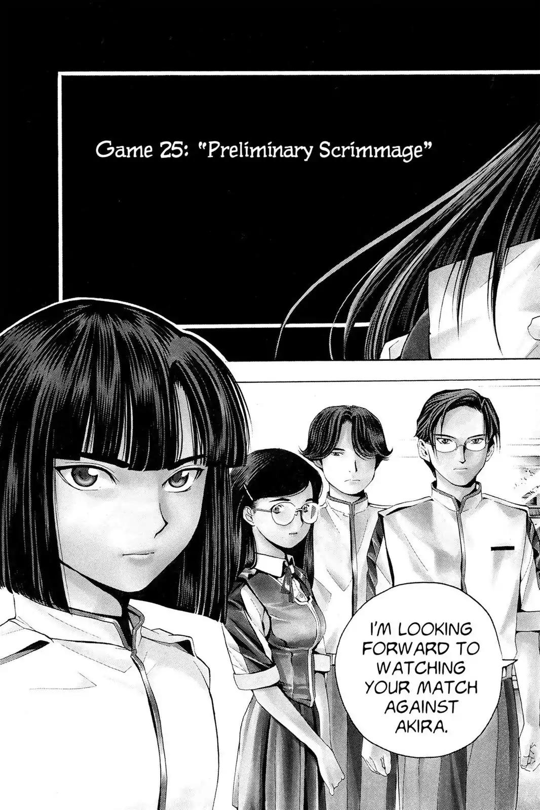 Hikaru no Go Chapter 25 page 3 - Chapter 25: Preliminary Scrimmage