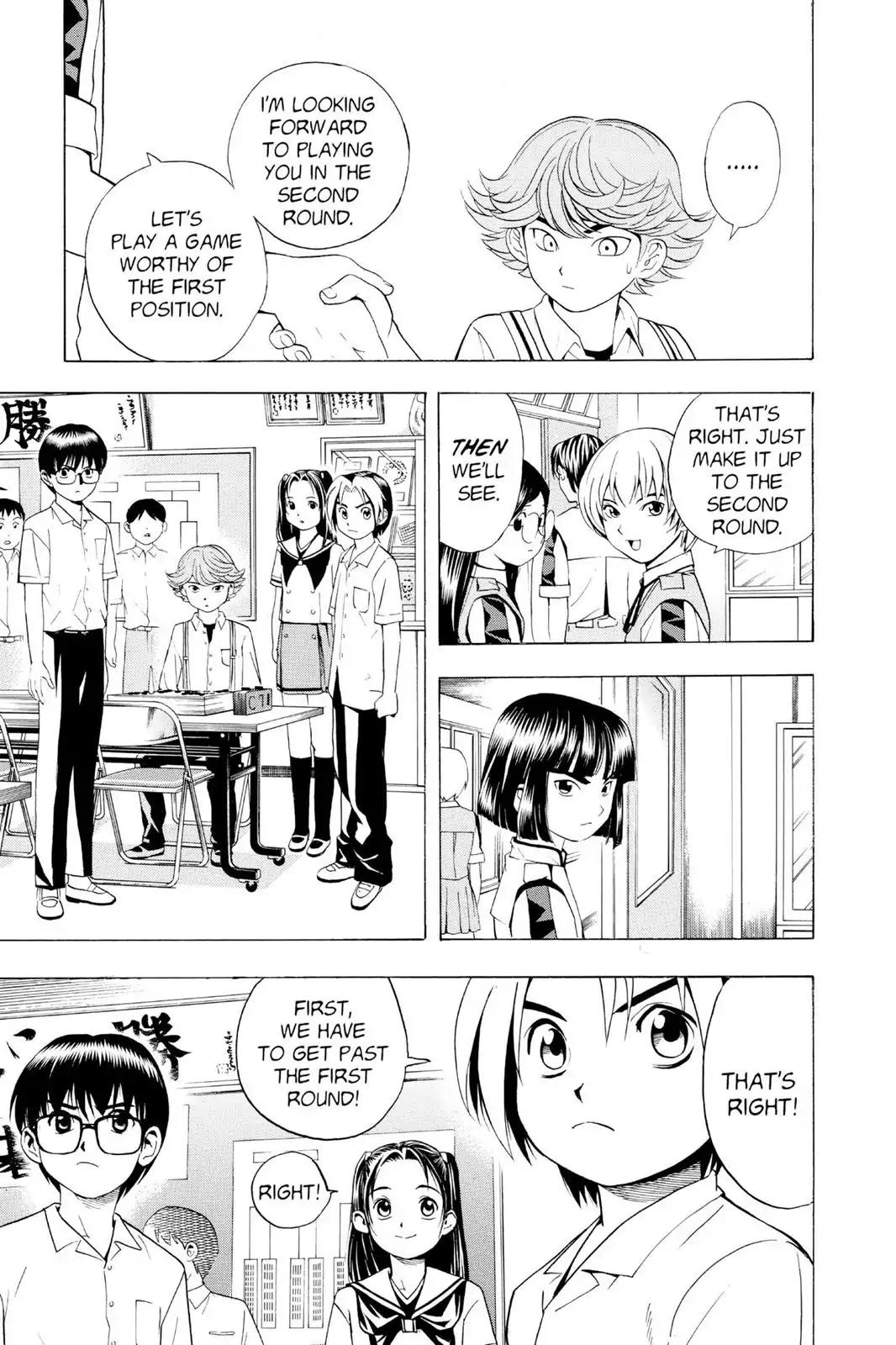 Hikaru no Go Chapter 25 page 9 - Chapter 25: Preliminary Scrimmage