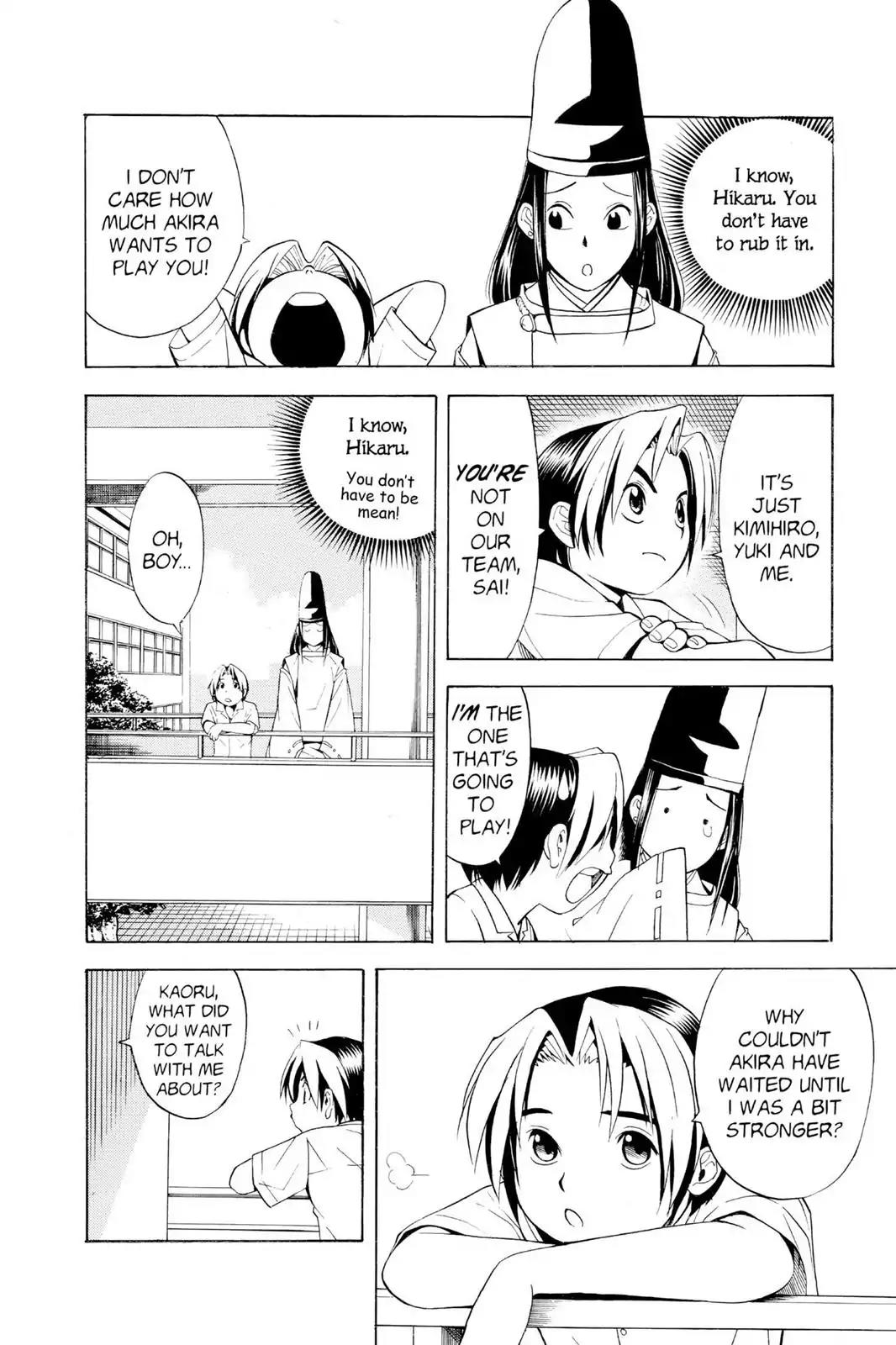 Hikaru no Go Chapter 26 page 15 - Chapter 26: You Play Him