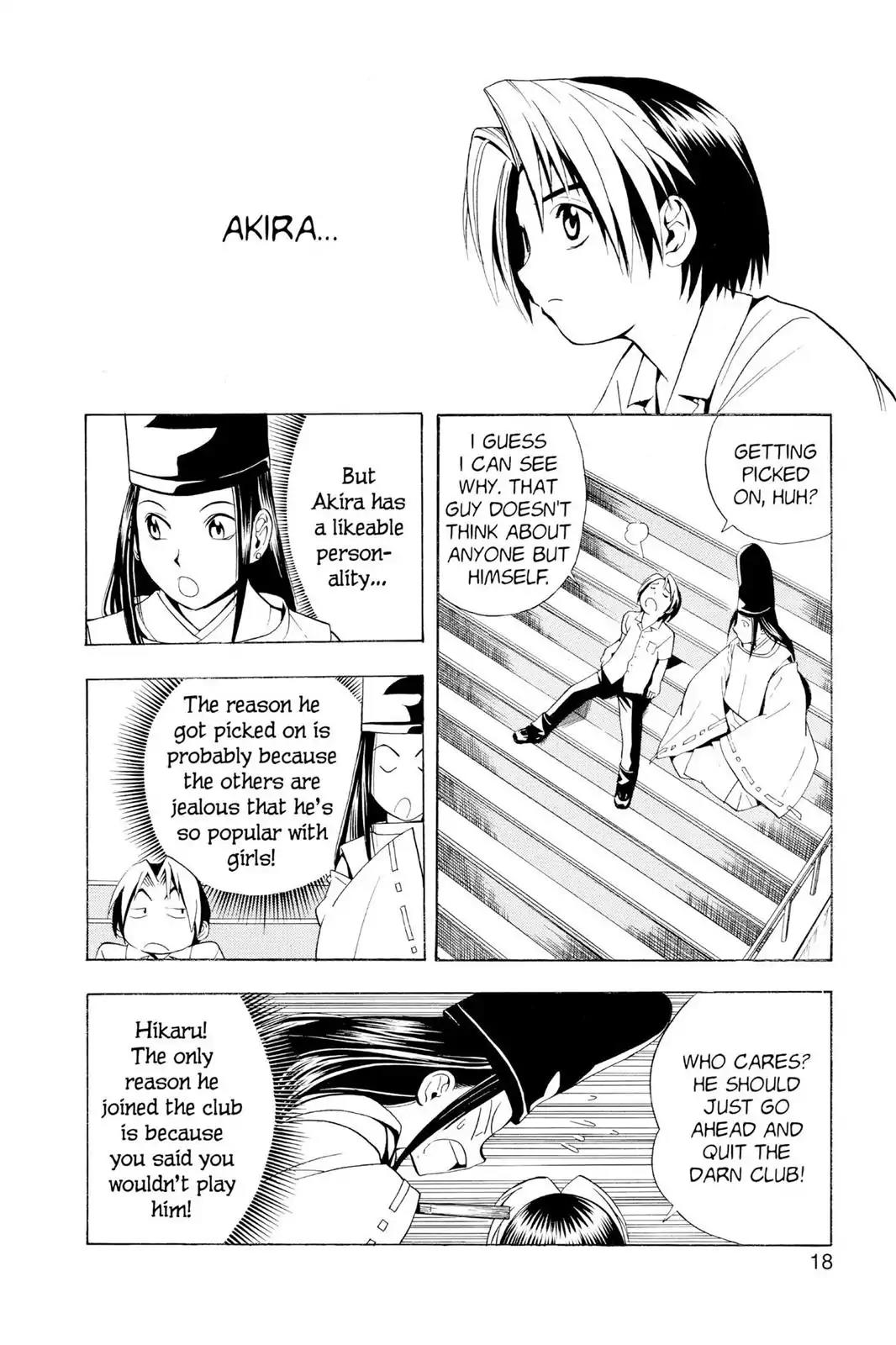 Hikaru no Go Chapter 26 page 19 - Chapter 26: You Play Him