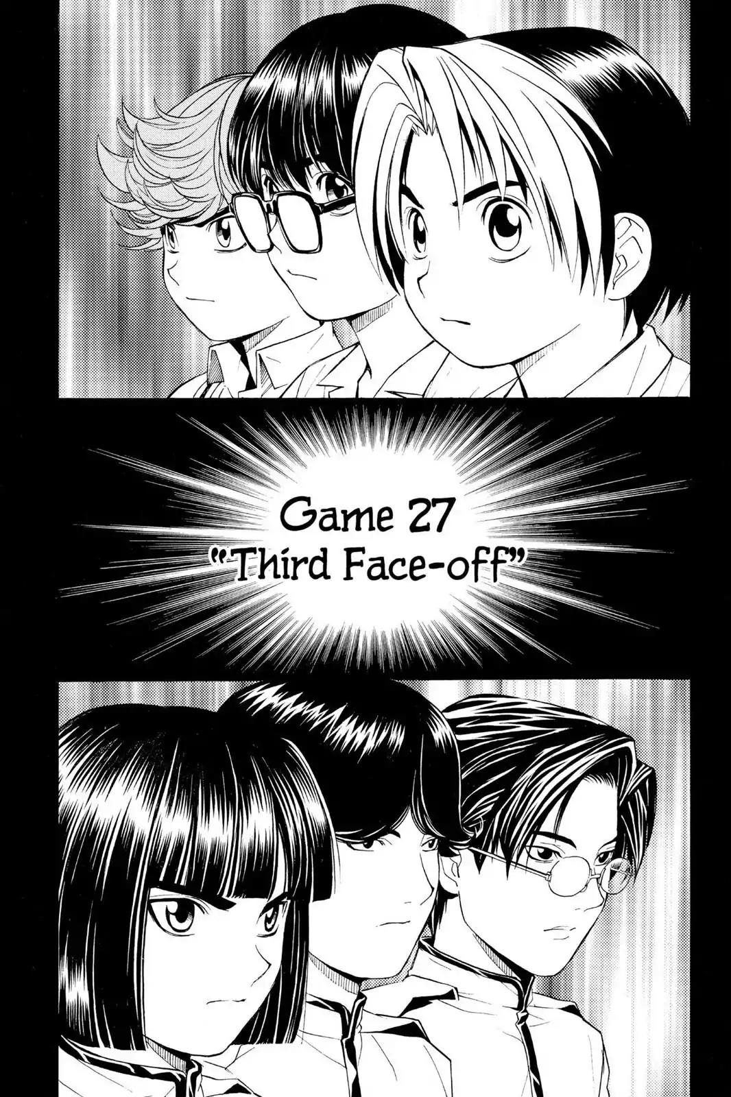 Hikaru no Go Chapter 27 page 1 - Chapter 27: Third Face-off