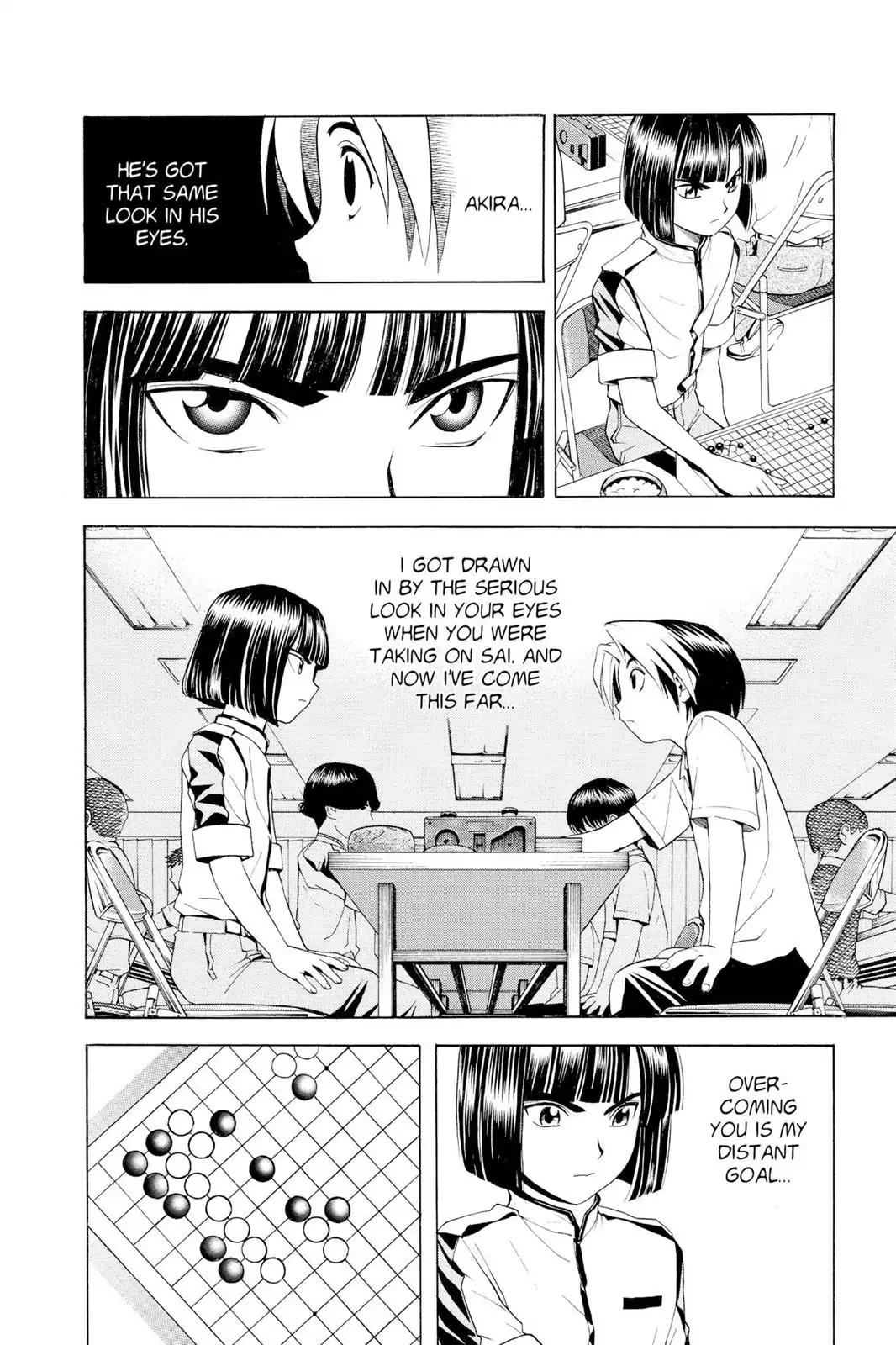 Hikaru no Go Chapter 27 page 10 - Chapter 27: Third Face-off