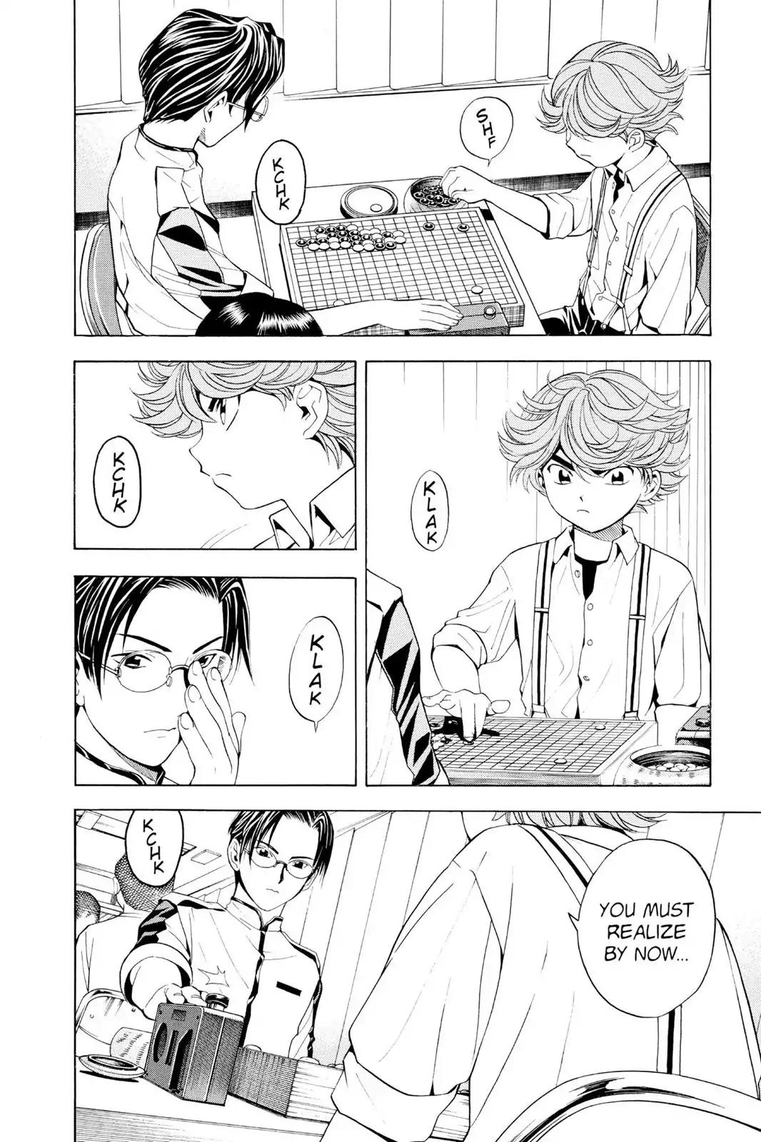 Hikaru no Go Chapter 27 page 14 - Chapter 27: Third Face-off
