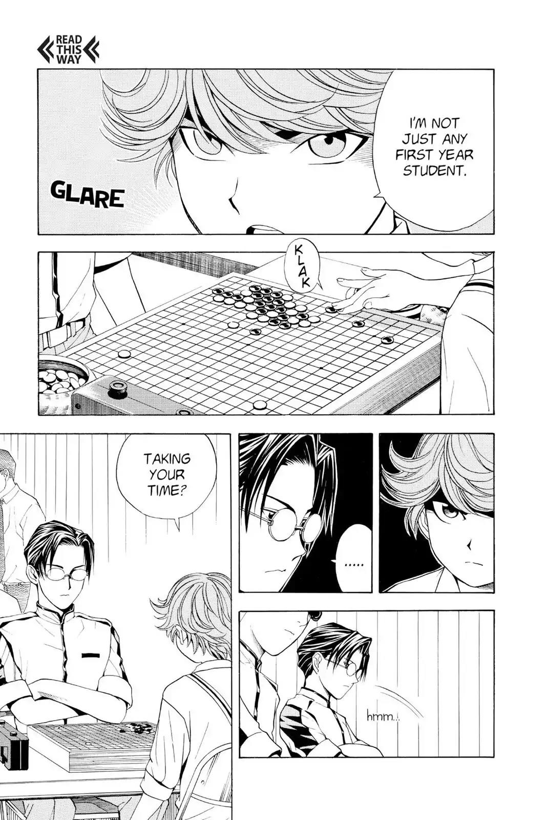 Hikaru no Go Chapter 27 page 15 - Chapter 27: Third Face-off