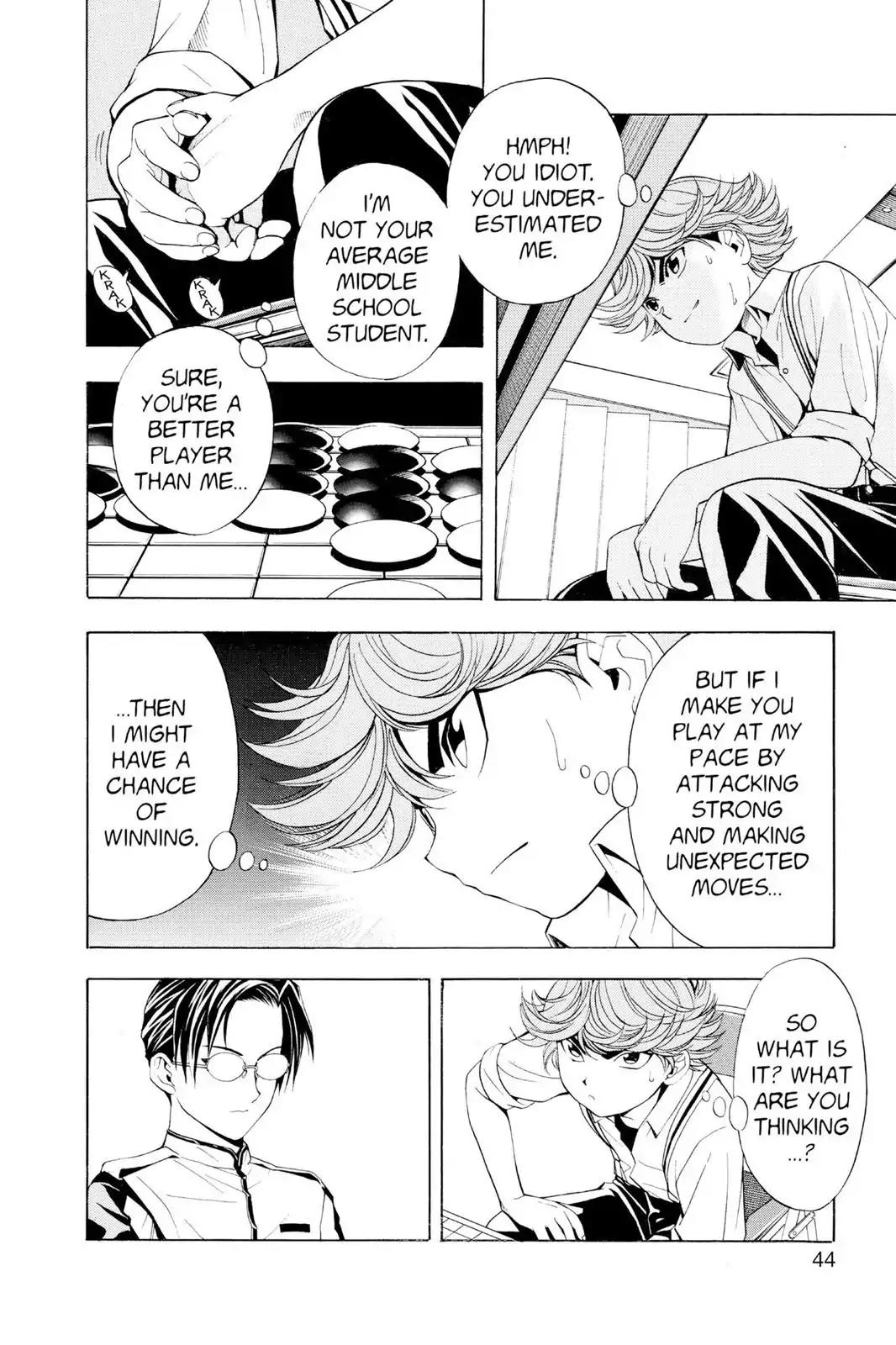 Hikaru no Go Chapter 27 page 16 - Chapter 27: Third Face-off