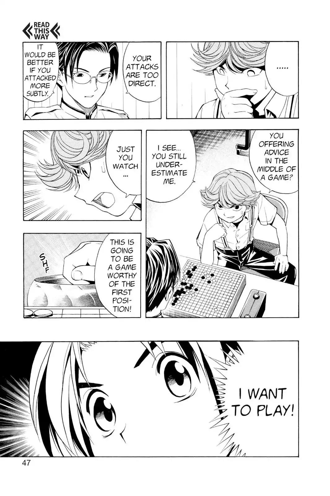 Hikaru no Go Chapter 27 page 19 - Chapter 27: Third Face-off
