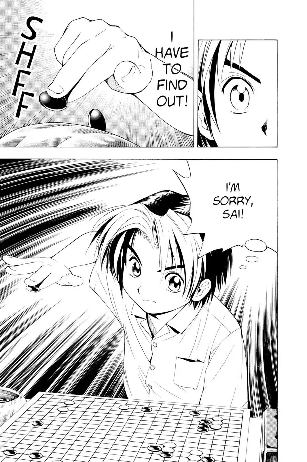 Hikaru no Go Chapter 27 page 21 - Chapter 27: Third Face-off
