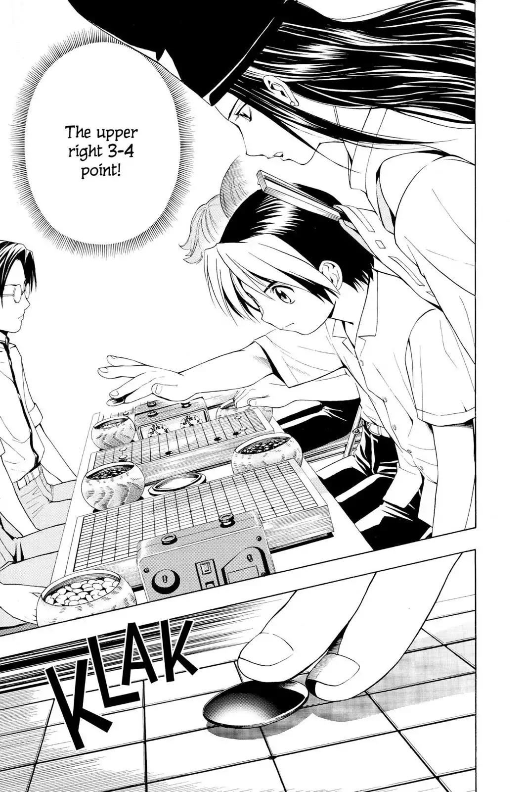 Hikaru no Go Chapter 27 page 7 - Chapter 27: Third Face-off