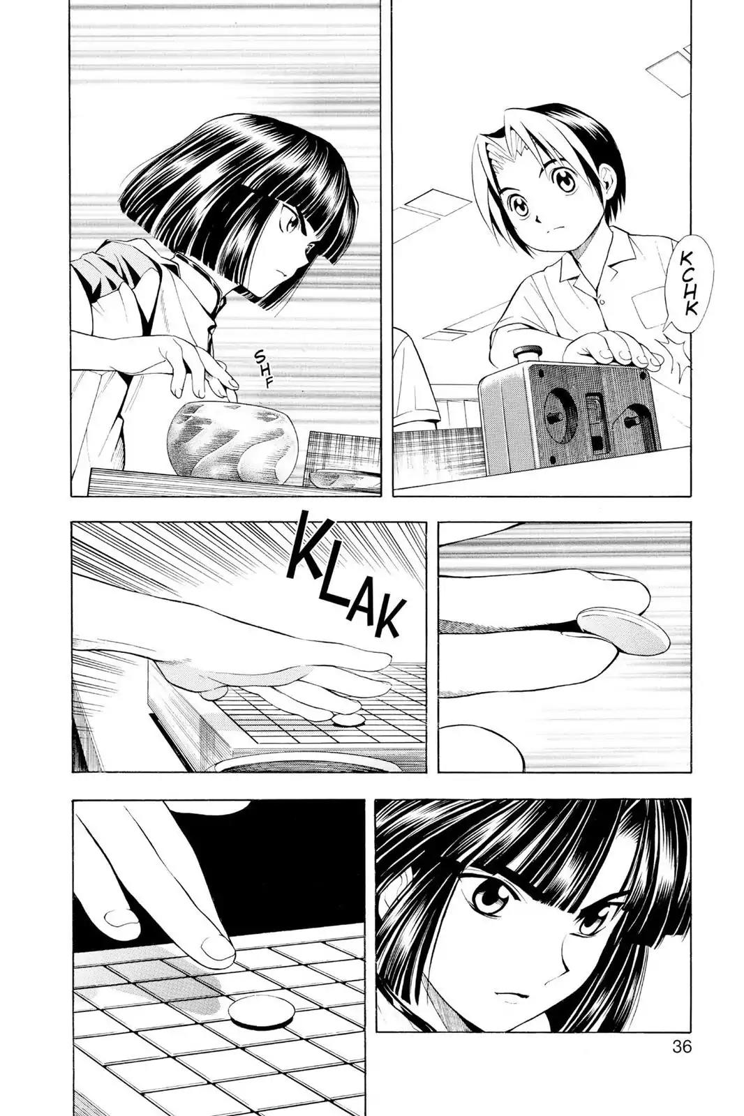 Hikaru no Go Chapter 27 page 8 - Chapter 27: Third Face-off