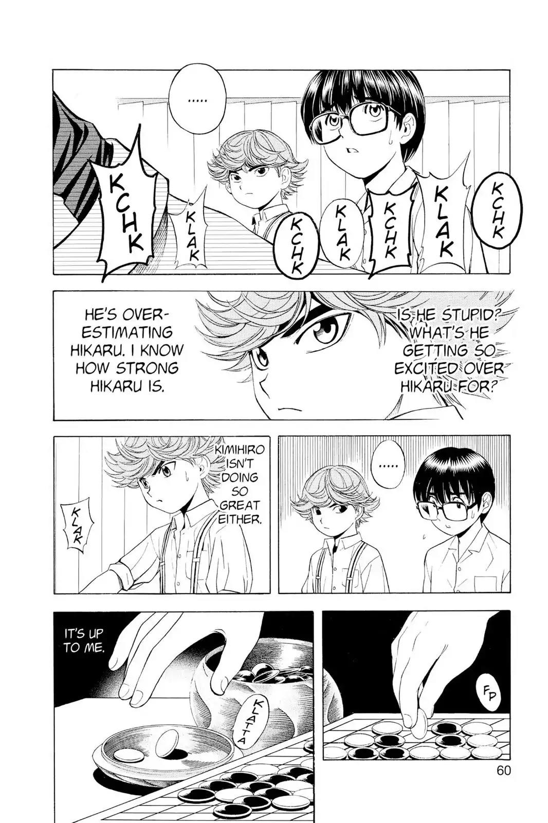Hikaru no Go Chapter 28 page 10 - Chapter 28: Divine Vision