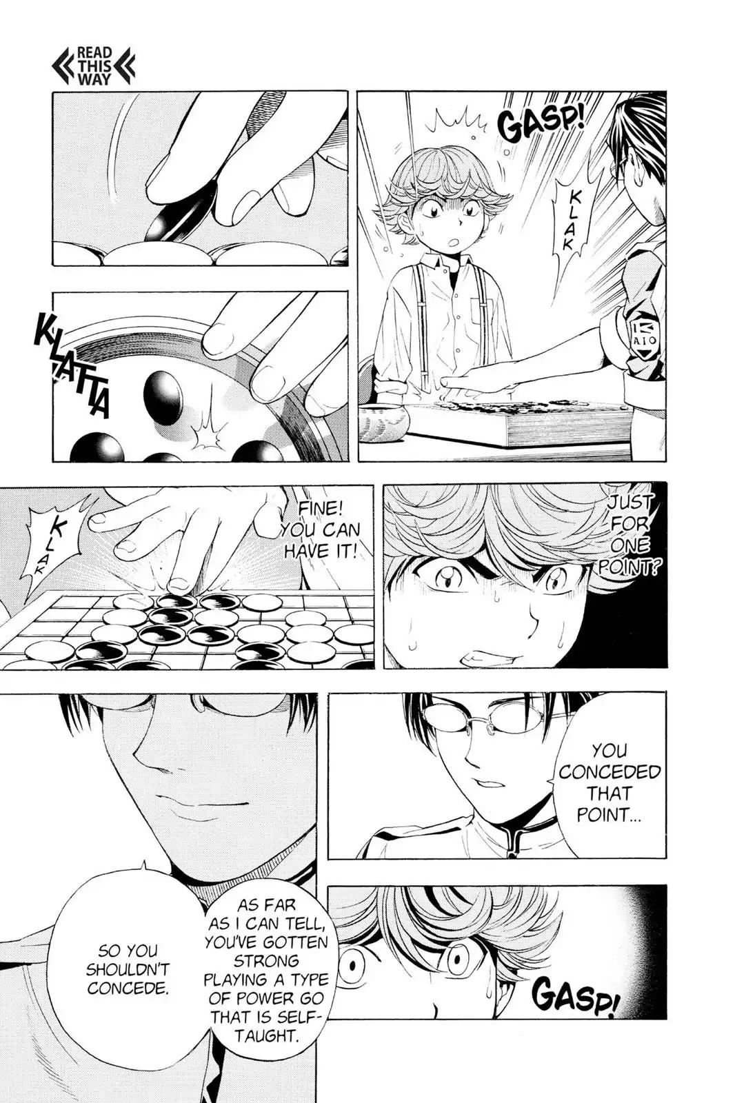 Hikaru no Go Chapter 28 page 13 - Chapter 28: Divine Vision