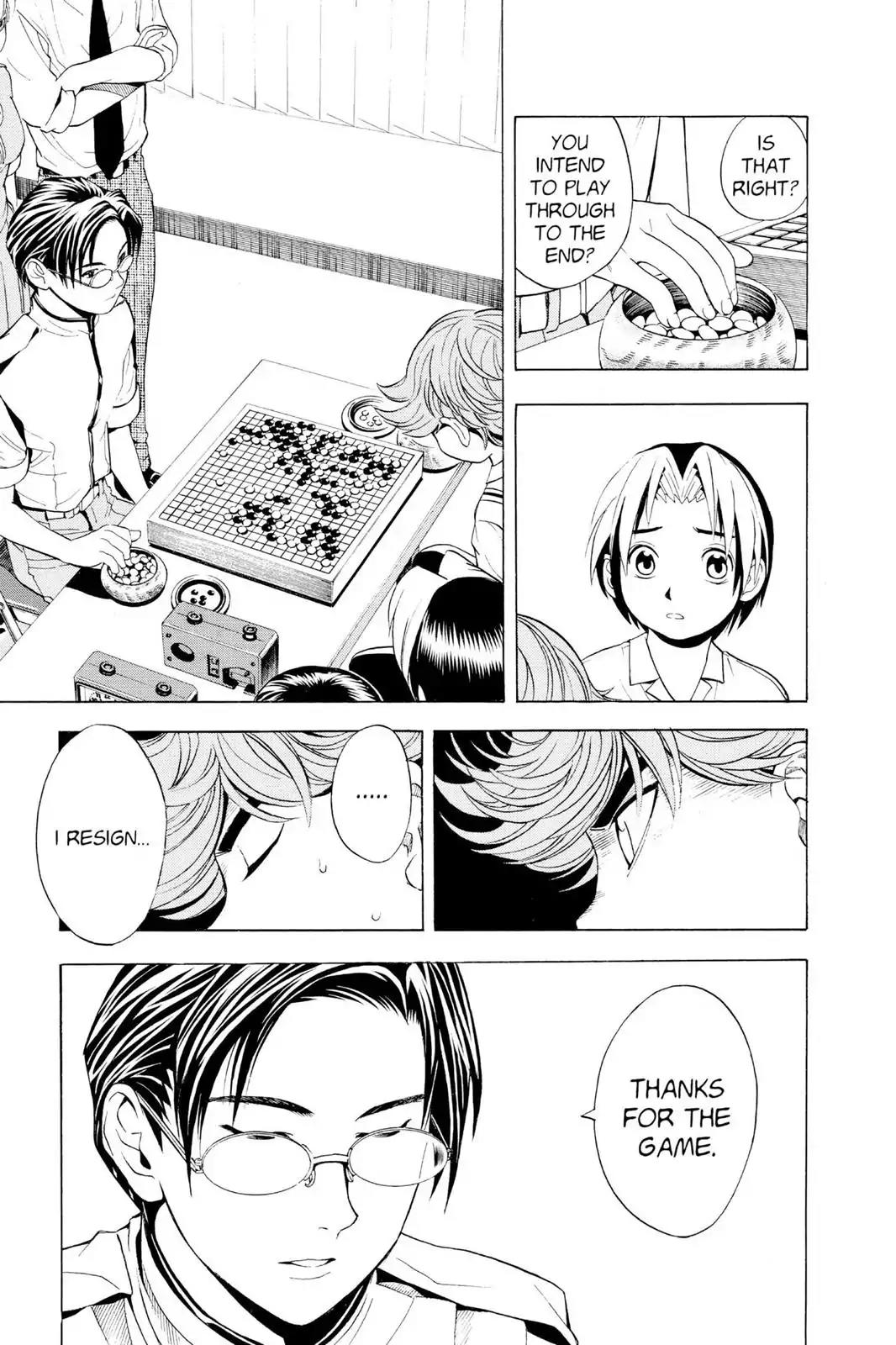 Hikaru no Go Chapter 28 page 21 - Chapter 28: Divine Vision