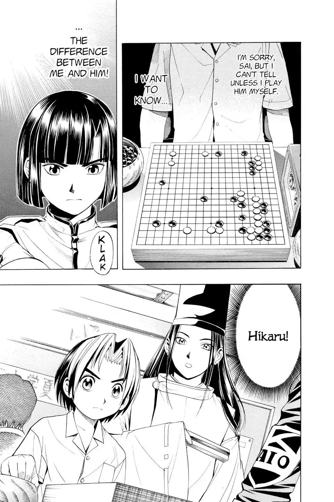 Hikaru no Go Chapter 28 page 3 - Chapter 28: Divine Vision
