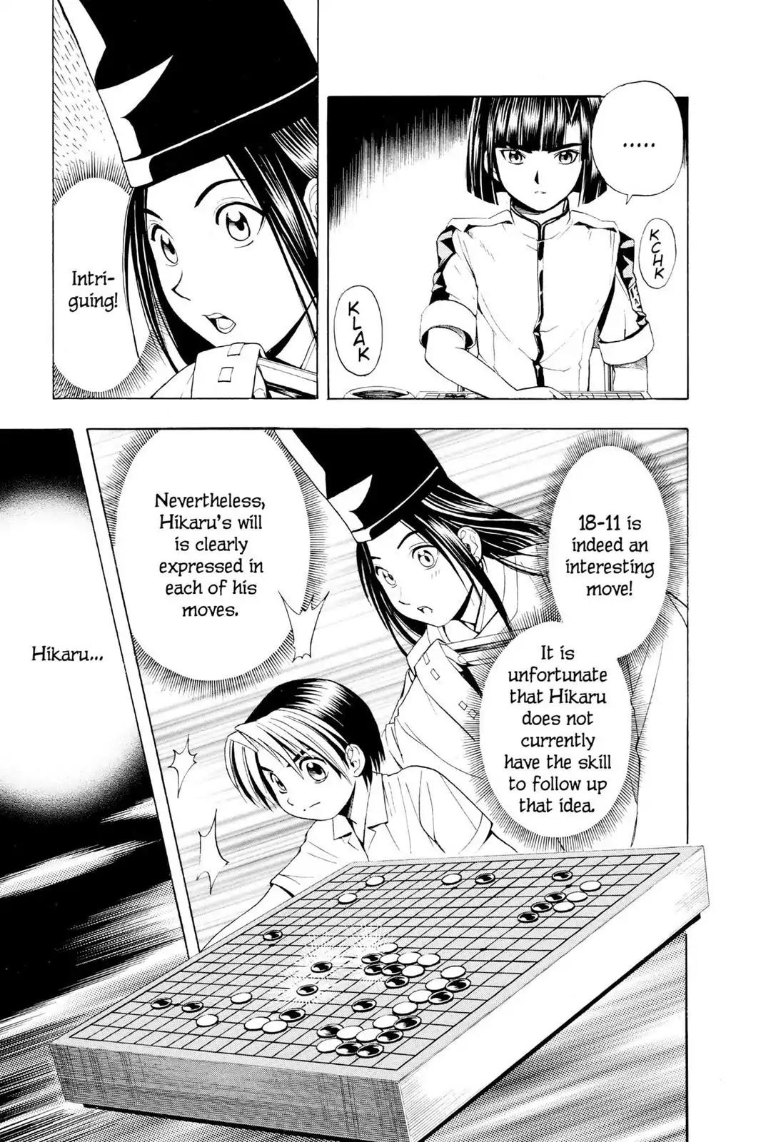 Hikaru no Go Chapter 28 page 5 - Chapter 28: Divine Vision