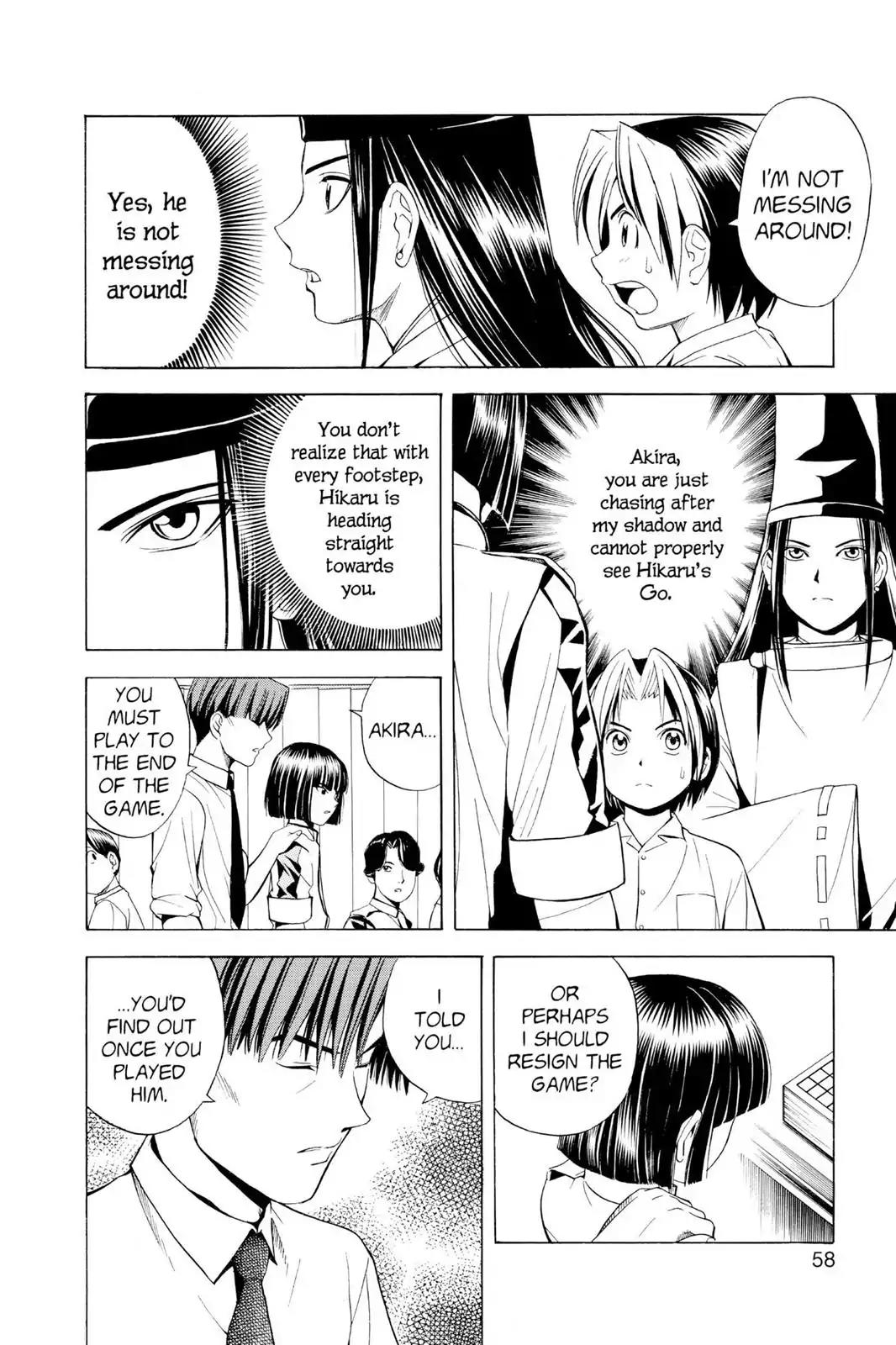 Hikaru no Go Chapter 28 page 8 - Chapter 28: Divine Vision