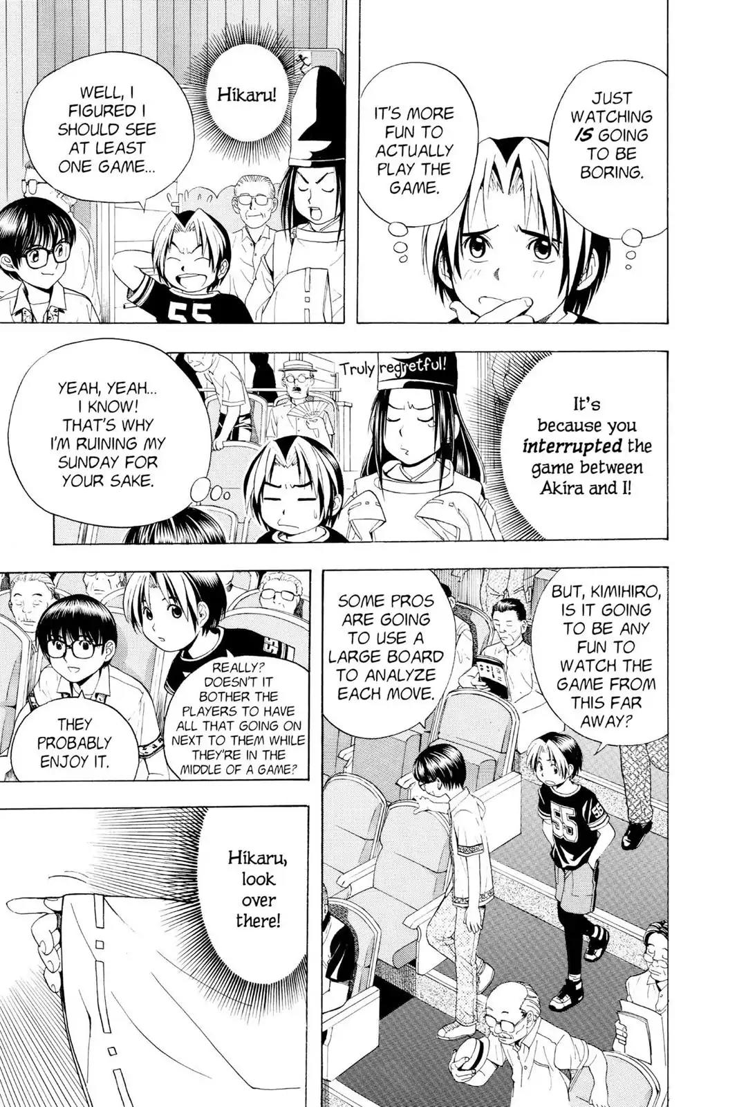Hikaru no Go Chapter 29 page 9 - Chapter 29: Zelda