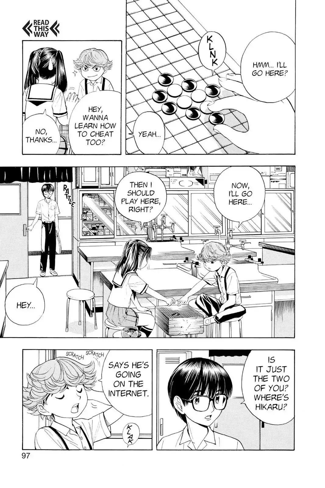 Hikaru no Go Chapter 30 page 3 - Chapter 30: Sai