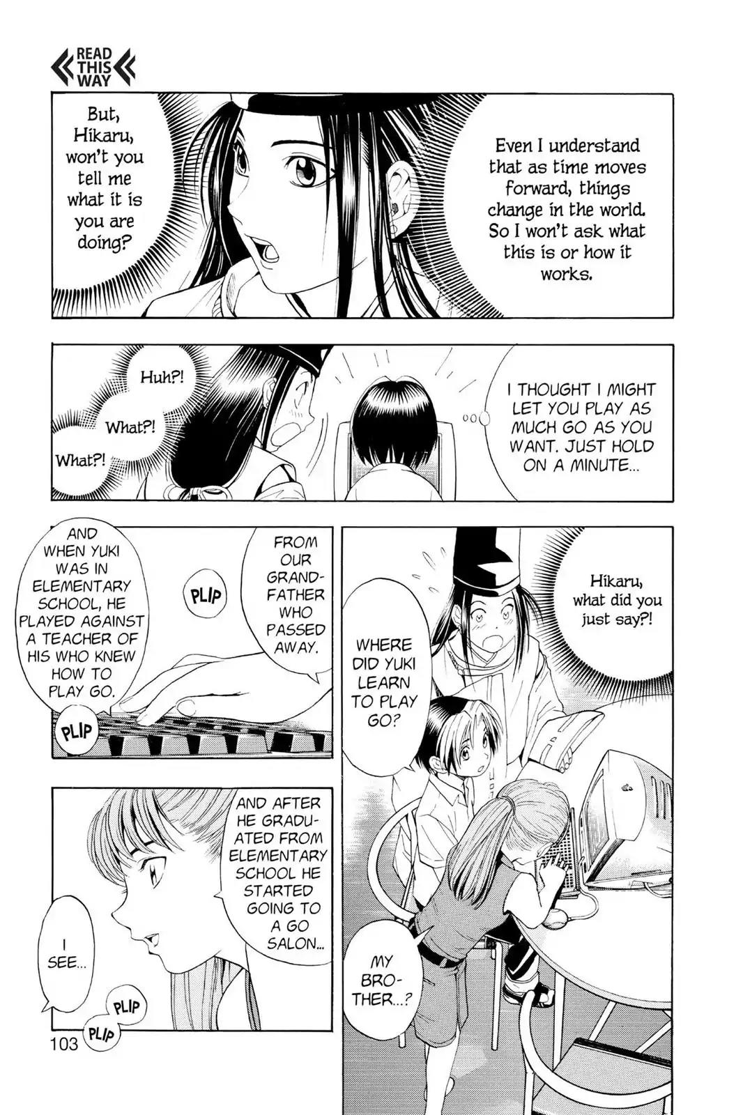 Hikaru no Go Chapter 30 page 9 - Chapter 30: Sai