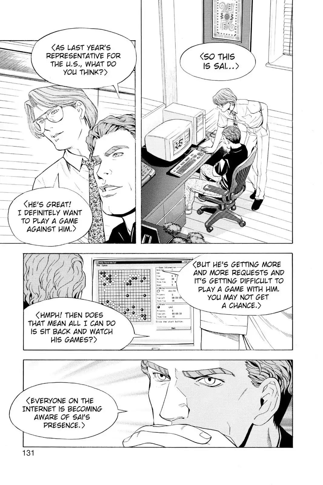 Hikaru no Go Chapter 31 page 17 - Chapter 31: Who Is Sai?
