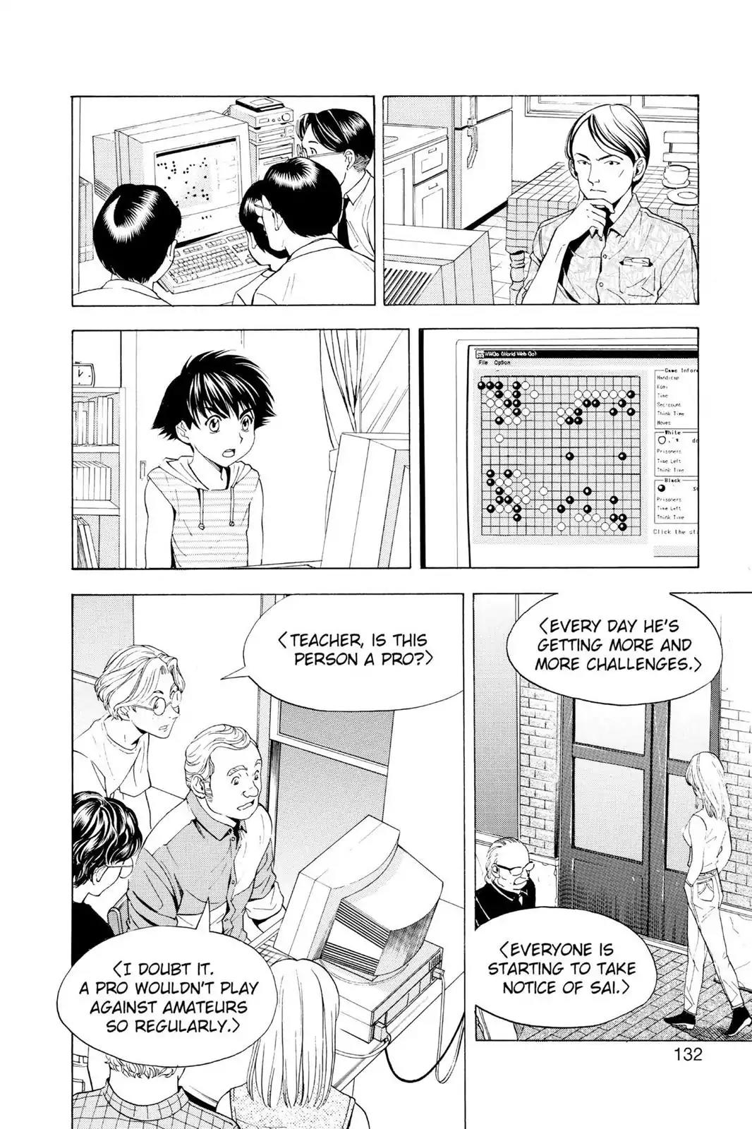 Hikaru no Go Chapter 31 page 18 - Chapter 31: Who Is Sai?