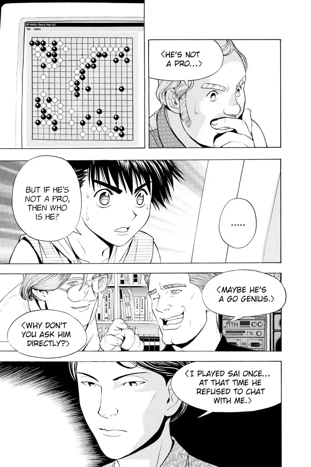 Hikaru no Go Chapter 31 page 19 - Chapter 31: Who Is Sai?