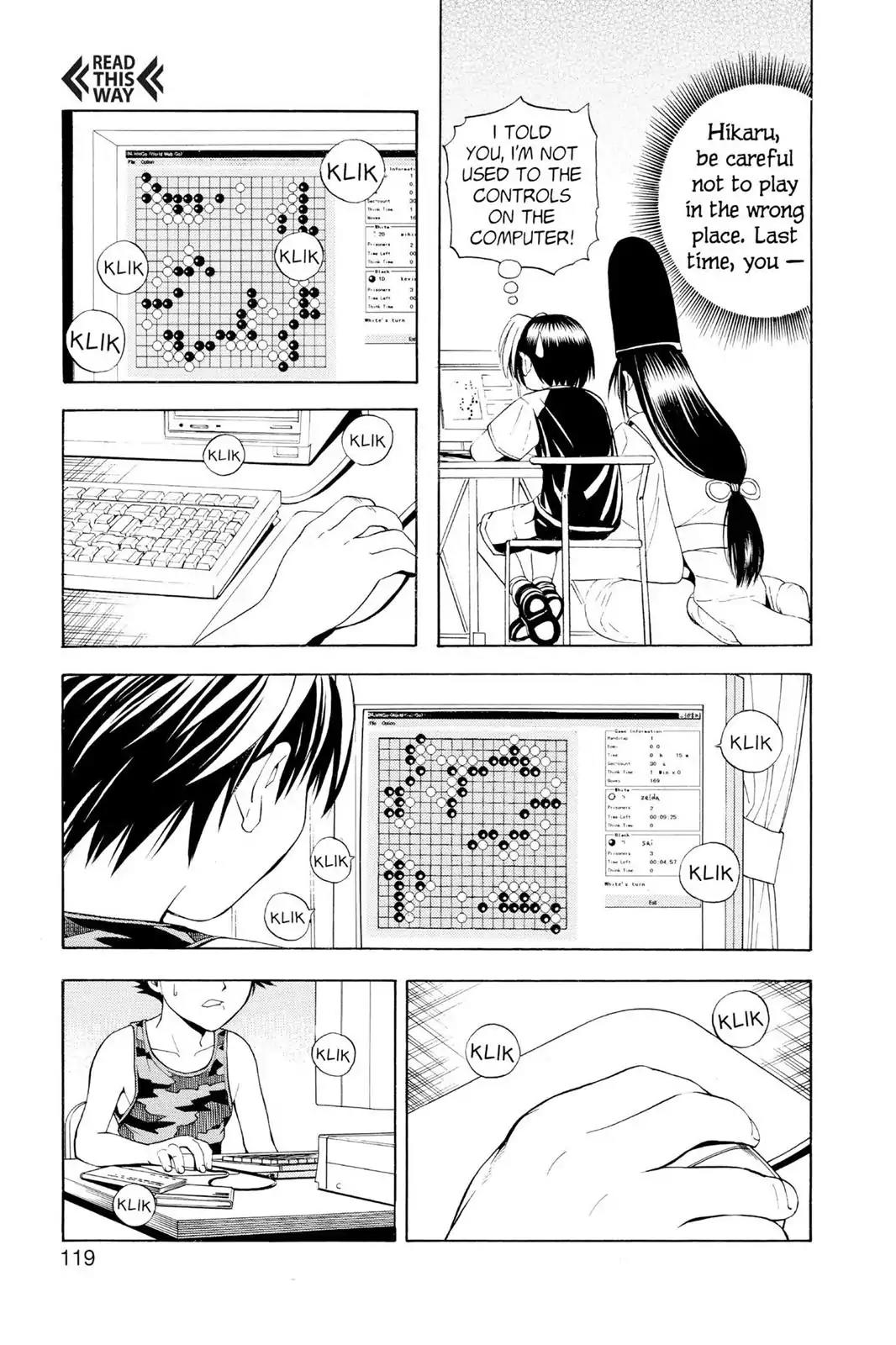 Hikaru no Go Chapter 31 page 5 - Chapter 31: Who Is Sai?